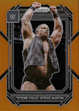 2023 "Stone Cold" Steve Austin Panini Prizm WWE ORANGE 11/99 #197 WWE Legend