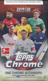 2019-20 Topps Chrome Bundesliga Soccer Hobby, Box