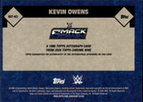 2026 Kevin Owens Topps Chrome WWE 1986 DESIGN ORANGE GEOMETRIC AUTO 13/25 AUTOGRAPH #86T-KO Friday Night Smackdown