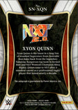 2022 Xyon Quinn Panini Select WWE ROOKIE SIGNATURE SELECTIONS AUTO AUTOGRAPH RC #SN-XQN NXT