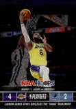 2023-24 LeBron James Panini NBA Hoops ROAD TO THE FINALS #1 Los Angeles Lakers