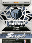 2021-22 Xavier Tillman Panini Mosaic SCRIPTS AUTO AUTOGRAPH #SC-XVT Memphis Grizzlies