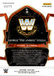 2023 George "The Animal" Steele Panini Select WWE NEON GREEN CONCOURSE LEVEL 15/75 #39 WWE Legend