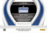 2023 Solo Sikoa Panini Immaculate WWE PREMIUM JUMBO SHIRT AUTO 64/99 AUTOGRAPH RELIC #PM-SSK Friday Night Smackdown