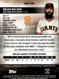 2024 Brian Wilson Topps Stadium Club AUTO AUTOGRAPH #SCBA-BWI San Francisco Giants