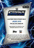 2026 Jacob Fatu Topps Chrome WWE BLUE BRAND AUTO AUTOGRAPH #BBA-JAC Friday Night Smackdown 2