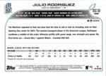 2022 Julio Rodriguez Topps Chrome Update Series ROOKIE RC #USC150 Seattle Mariners 18