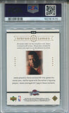 2003-04 LeBron James Upper Deck Box Set ROOKIE RC PSA 9 #23 Cleveland Cavaliers 1570 *Case Scratches and Crack*