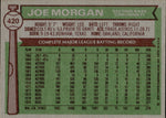 1976 Joe Morgan Topps NL ALL STAR #420 Cincinnati Reds HOF 1