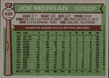 1976 Joe Morgan Topps NL ALL STAR #420 Cincinnati Reds HOF 1