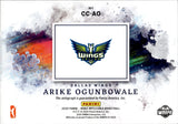 2025 Arike Ogunbowale Panini Impeccable WNBA GOLD CANVAS CREATIONS AUTO 24/35 AUTOGRAPH #CC-AO Dallas Wings