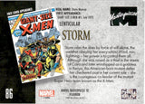 2024 Storm Upper Deck Marvel Masterpieces '92 Platinum #86 FIRST COVER APPEARANCE LENTICULAR