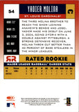 2005 Yadier Molina Donruss RATED ROOKIE #54 St. Louis Cardinals