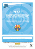 2020-21 Pedri Panini Chronicles La Liga #8 DONRUSS RATED ROOKIE PURPLE STARS BARCELONA