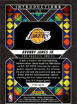 2024-25 Bronny James Jr. Panini Mosaic INTRODUCTIONS FST BRK RED ROOKIE 88/99 Los Angeles Lakers #8