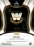 2024 Diesel Panini Prizm RED LEGENDARY SIGNATURES AUTO 36/99 AUTOGRAPH #LS-DSL WWE Legend
