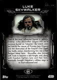 2016 Luke Skywalker Topps Masterwork SILVER 59/99 #64