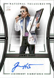 2024 Jimmy Hart Panini National Treasures WWE EMERALD GREEN AUTO 4/5 AUTOGRAPH #LS-JHT WWE Legend