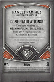 2017 Hanley Ramirez Topps Museum MEANINGFUL MATERIAL PATCH 27/50 RELIC #MM-HR Boston Red Sox