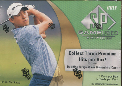 2024 Upper Deck SP Game Used Golf Hobby, Box