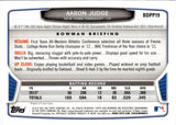 2013 Aaron Judge Bowman ROOKIE RC #BDPP19 New York Yankees 5