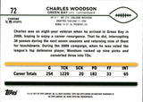 2024 Charles Woodson Topps Chrome YELLOW REFRACTOR 29/75 #72 Green Bay Packers HOF