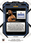 2023 Cruz Del Toro Panini Prizm WWE BLUE SHIMMER SP 05/11 #133 Friday Night Smackdown
