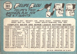1965 Felipe Alou Topps #383 Milwaukee Braves BV $15 1