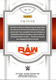 2024 CM Punk Panini National Treasures WWE 87/99 #79 Monday Night Raw