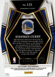 2021-22 Stephen Curry Panini Select PREMIER LEVEL BLUE DIE CUT 110/249 #121 Golden State Warriors