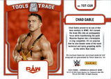 2023 Chad Gable Panini Absolute TOOLS OF THE TRADE TRIPLE GOLD MAT RELIC AUTO 2/10 #TOT-CGR
