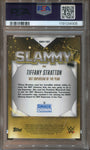 2025 Tiffany Stratton Topps Chrome SLAMMY GOLD REFRACTOR 35/50 PSA 10 #TST 4005
