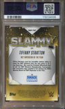 2025 Tiffany Stratton Topps Chrome SLAMMY GOLD REFRACTOR 35/50 PSA 10 #TST 4005