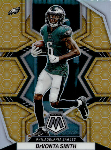 2022 Devonta Smith Panini Mosaic HONEYCOMB SP Philadelphia Eagles #158