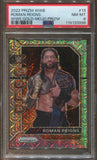 2022 Roman Reigns Panini Prizm WWE GOLD MOJO PRIZM PSA 8 1/25 #13 3998