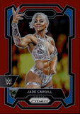 2024 Jade Cargill Panini Prizm WWE RED 200/299 #136 Friday Night Smackdown