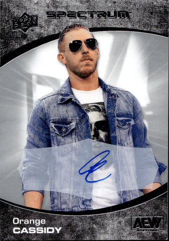 2021 Orange Cassidy Upper Deck AEW Spectrum AUTO AUTOGRAPH #64