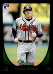 2011 Freddie Freeman Bowman ROOKIE RC #205 Atlanta Braves 14