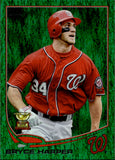 2013 Bryce Harper Topps EMERALD FOIL #1 Washington Nationals 2