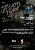 2025-26 Tracy McGrady Topps Chrome x Cactus Jack JACKED UP BLUE REFRACTOR 140/150 #JU35 Orlando Magic