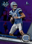 2023 Drake Maye Bowman University Chrome 1ST BOWMAN PURPLE REFRACTOR 323/399 #200 New England Patriots