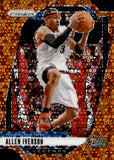 2024-25 Allen Iverson Panini Prizm Fast Brk ORANGE PRIZM 072/125 #291 Philadelphia 76ers HOF