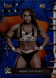 2025 Jordynne Grace Topps Chrome WWE x Cactus Jack ROOKIE BLUE REFRACTOR 040/150 RC #69 NXT