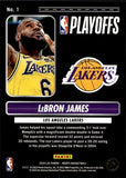 2023-24 LeBron James Panini NBA Hoops ROAD TO THE FINALS #1 Los Angeles Lakers