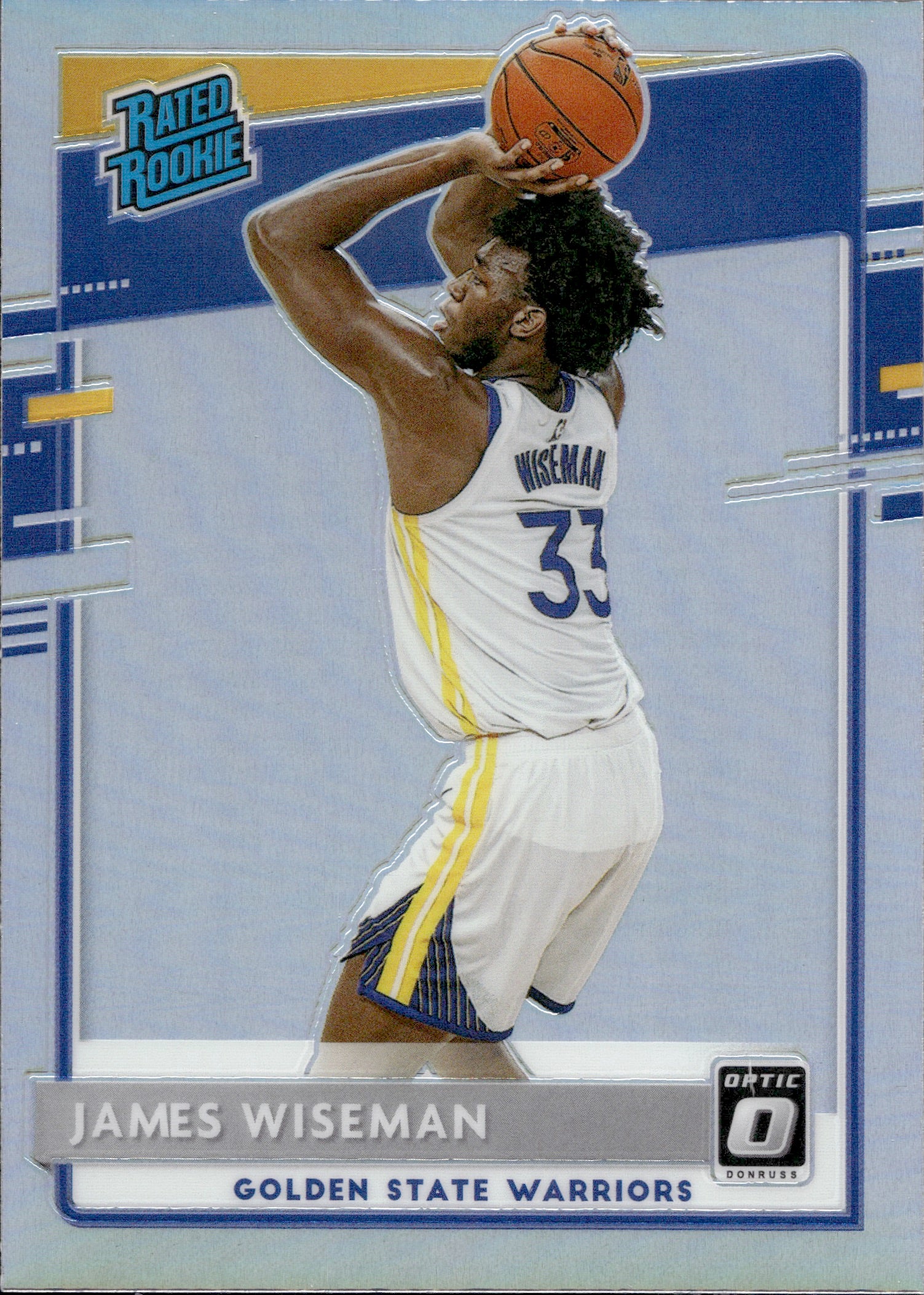 2020 Prizm Draft Picks JAMES WISEMAN Silver Holo Rookie #42 USA RC~AY17A