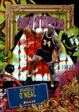 2024-25 Shaquille O'Neal Topps Finest SHOW STOPPERS RED GEOMETRIC REFRACTOR 25/25 Los Angeles Lakers #S-8