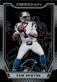 2018 Cam Newton Panini Obsidian 035/100 #23 Carolina Panthers