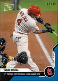 2020 Yadier Molina Topps Now BLUE 05/49 #305 St. Louis Cardinals