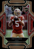 2021 Trey Lance Panini Select CLUB LEVEL ROOKIE COPPER DIE CUT 122/199 RC #245 San Francisco 49ers