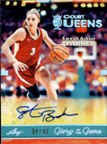 2025 Sarah Ashlee Barker Leaf Glory of the Game COURT QUEENS AUTO 08/40 AUTOGRAPH #CQ-SAB Portland Fire